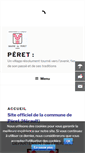 Mobile Screenshot of mairie-peret.fr